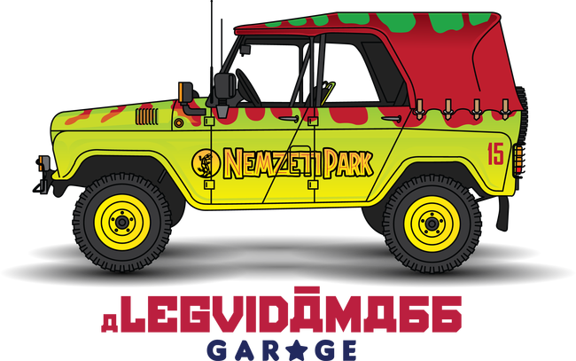 UAZ 469 - JURASSIC PARK edition